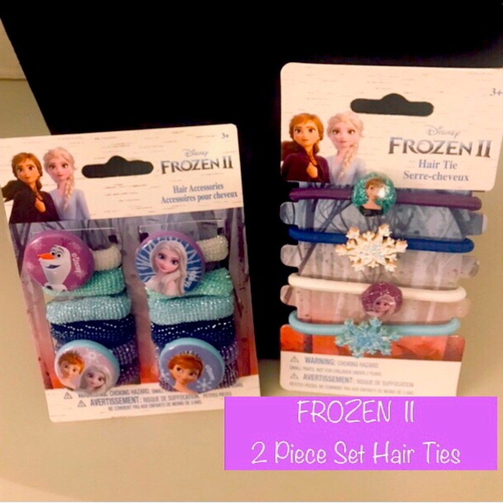 Frozen 2 - Girls Hair Ties NWT